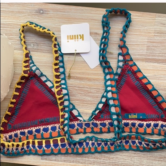 KIINI - Soley triangle bikini top - size medium - Picture 5 of 5